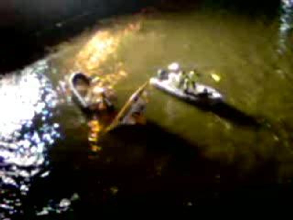 24h de Rouen #3 bateau qui coule