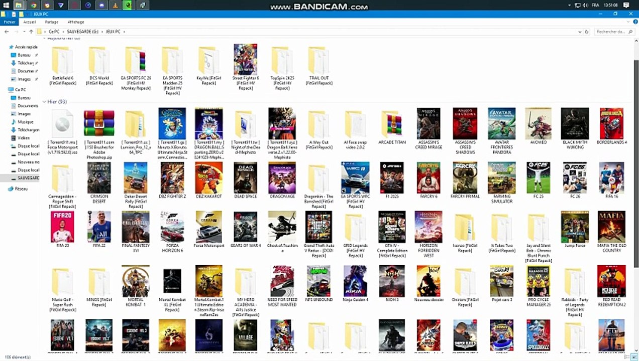 liste de jeux