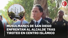 Comunidad musulmana increpa al alcalde de San Diego tras tiroteo en mezquita