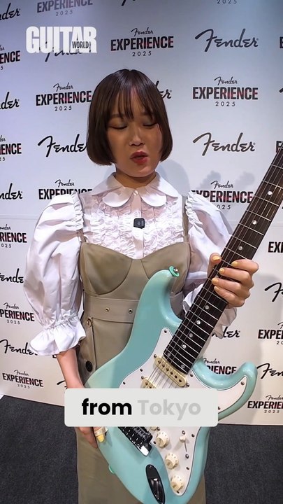 A 24-Fret Strat?! Meet Rei's Fender Japan Signature R246 - video