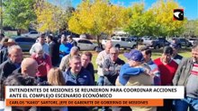 Intendentes misioneros alertaron por la caída de fondos coparticipables y sellaron un acuerdo políti