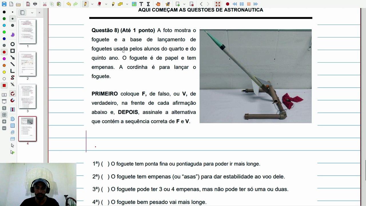 RESOLUÇÃO OBA 2023 - QUESTÃO 8 -  PROVA NÍVEL 2
