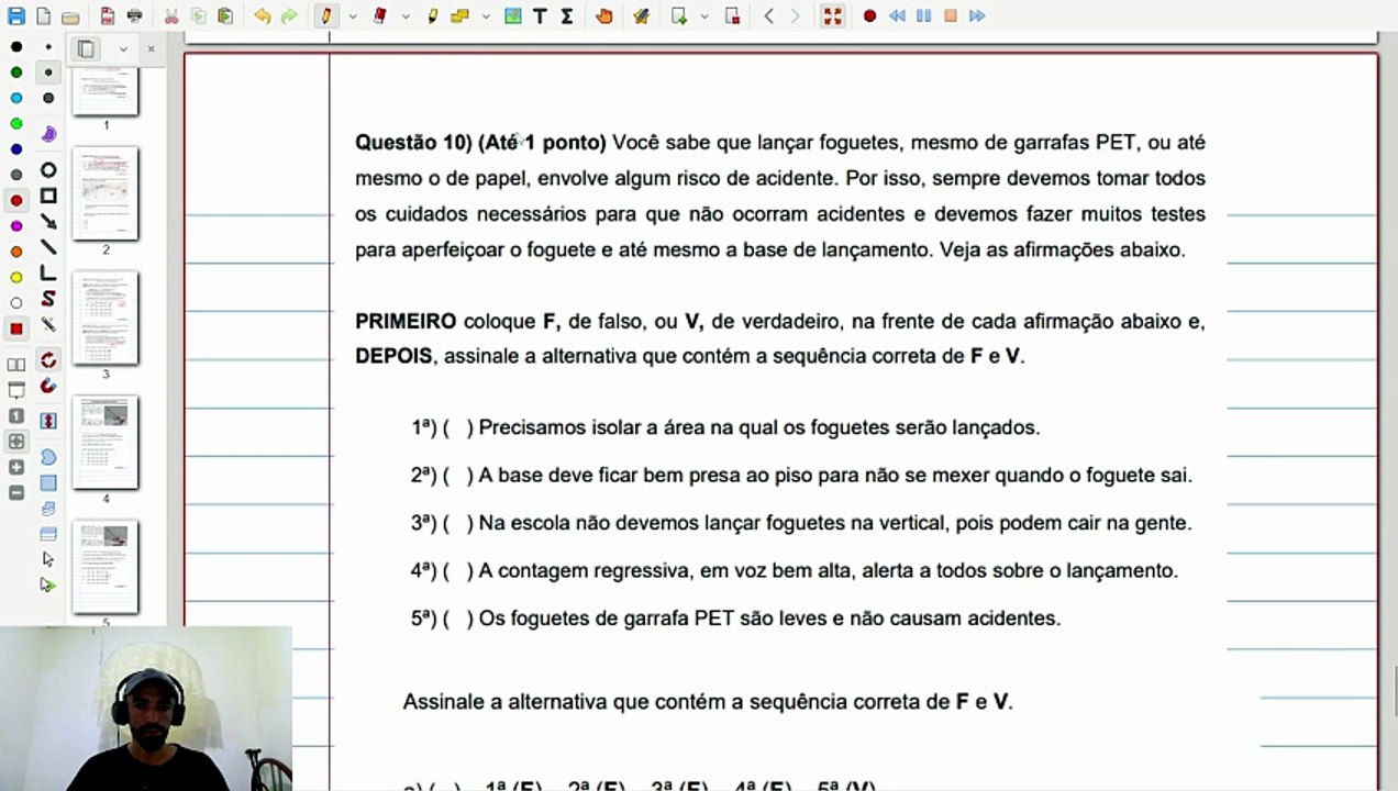RESOLUÇÃO OBA 2023 - QUESTÃO 10 -  PROVA NÍVEL 2