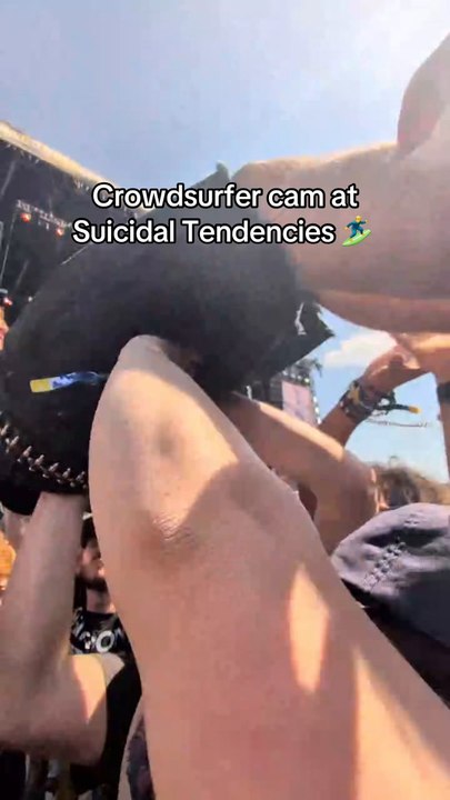 On Stage with Suicidal Tendencies: A Crowd Perspective