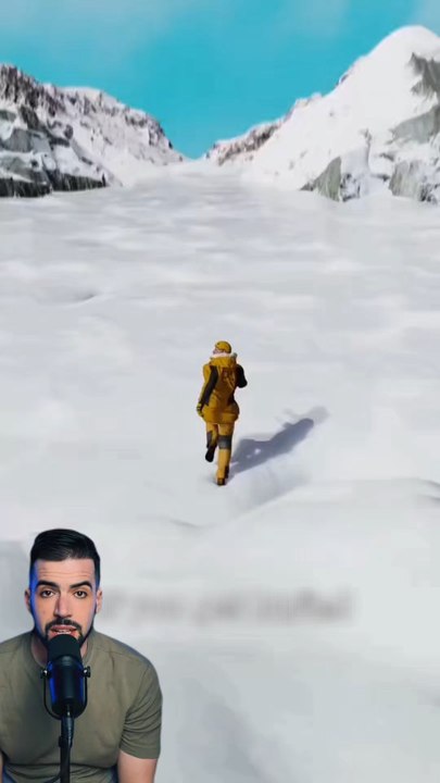 Enfoui dans la neige