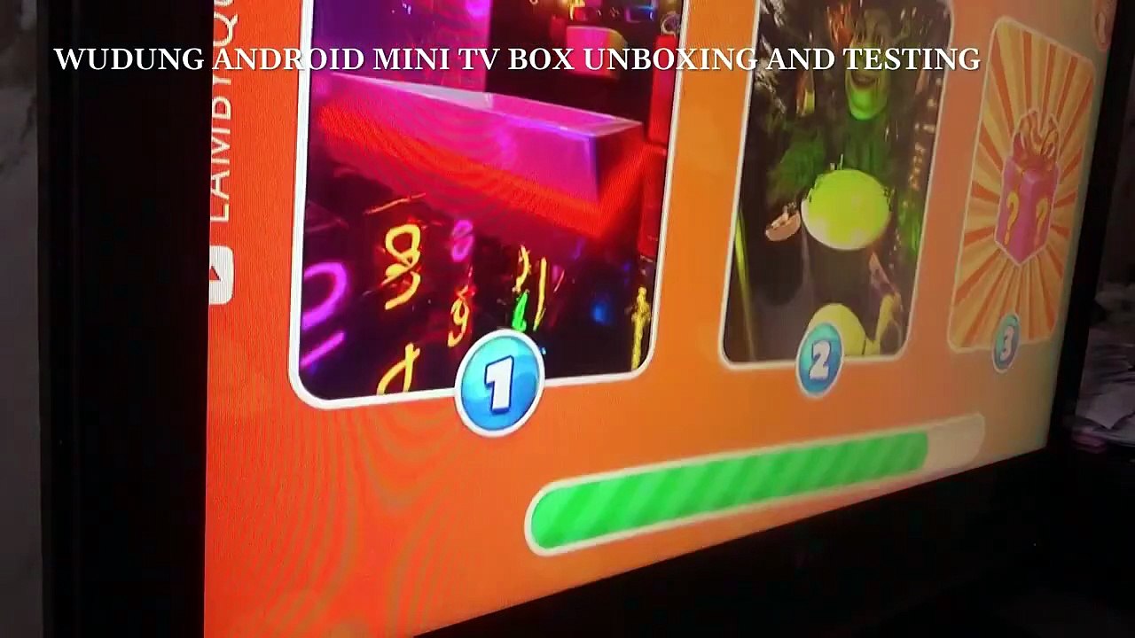 Wudung mini tv box unboxing and testing