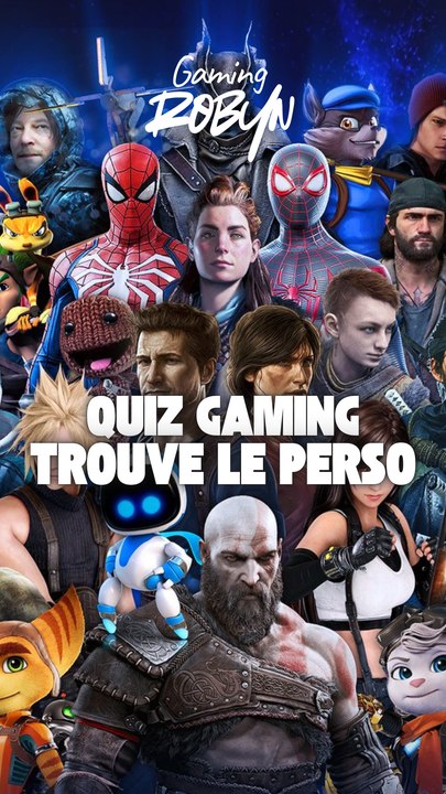 Trouve les personnages de Jeux vidéo caché !