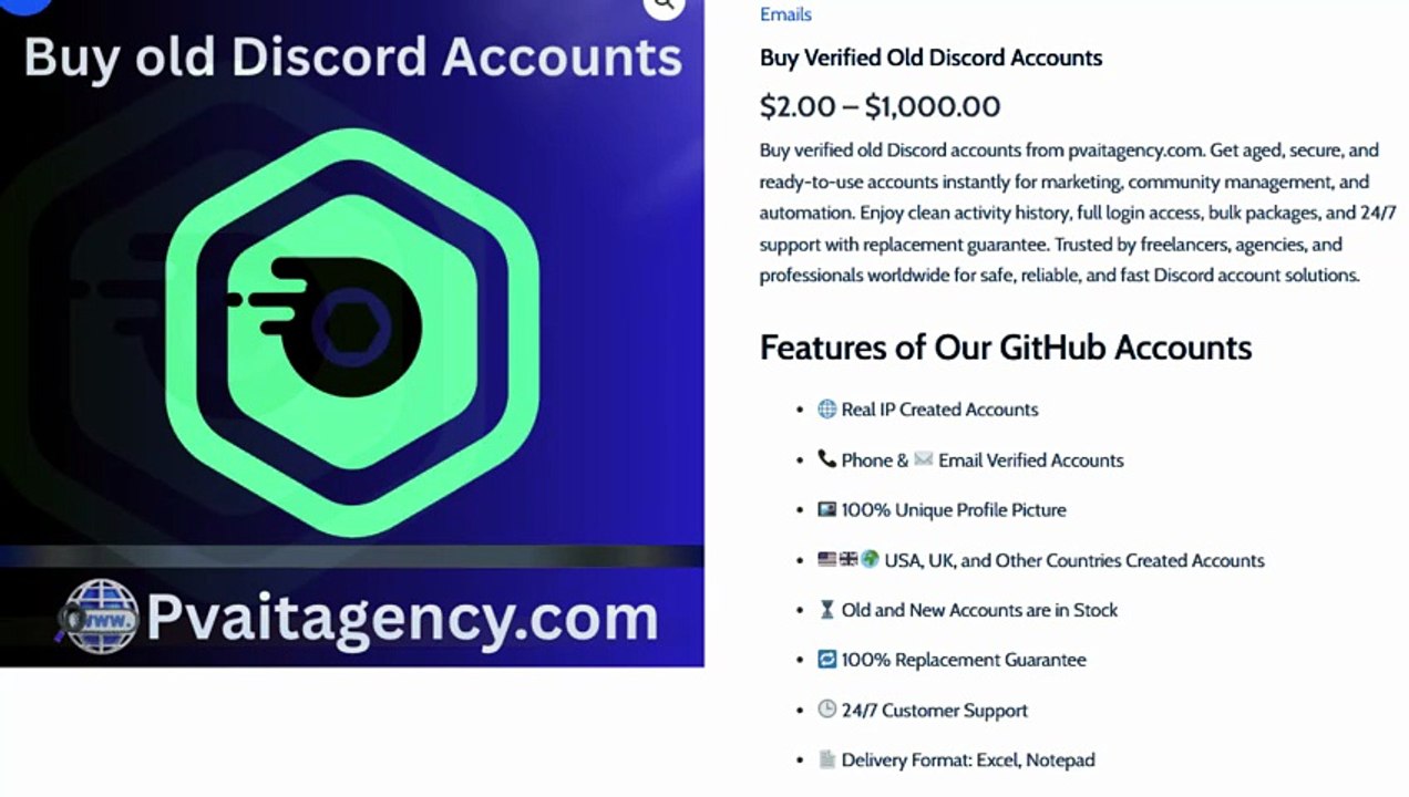 buy old discord accunts