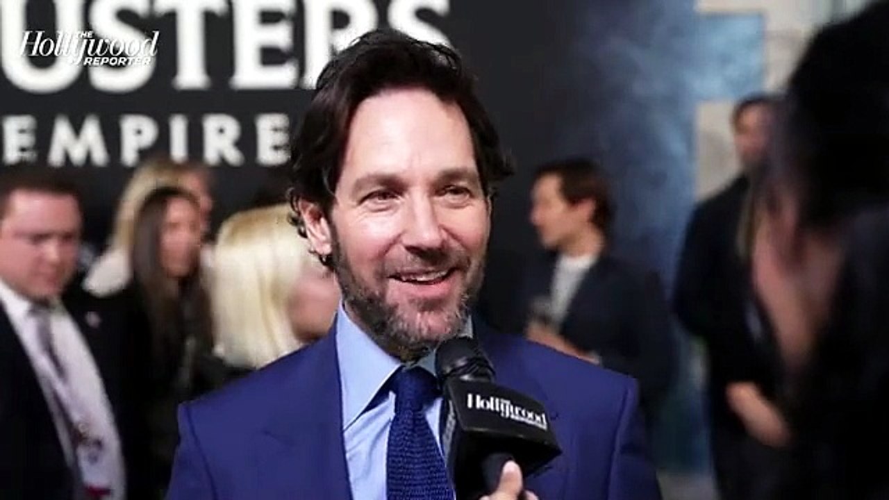 Paul Rudd Dishes on Working With 'Ghostbusters' OG Cast: 'It's So Surreal' | THR Video [Full Movie]