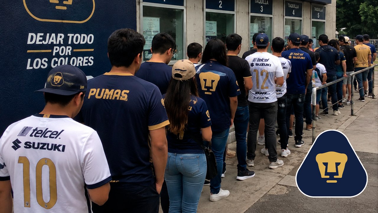 Pumas vs. Cruz Azul: Abonados de los de la UNAM ya hacen largas filas en Cantera para conseguir entrada
