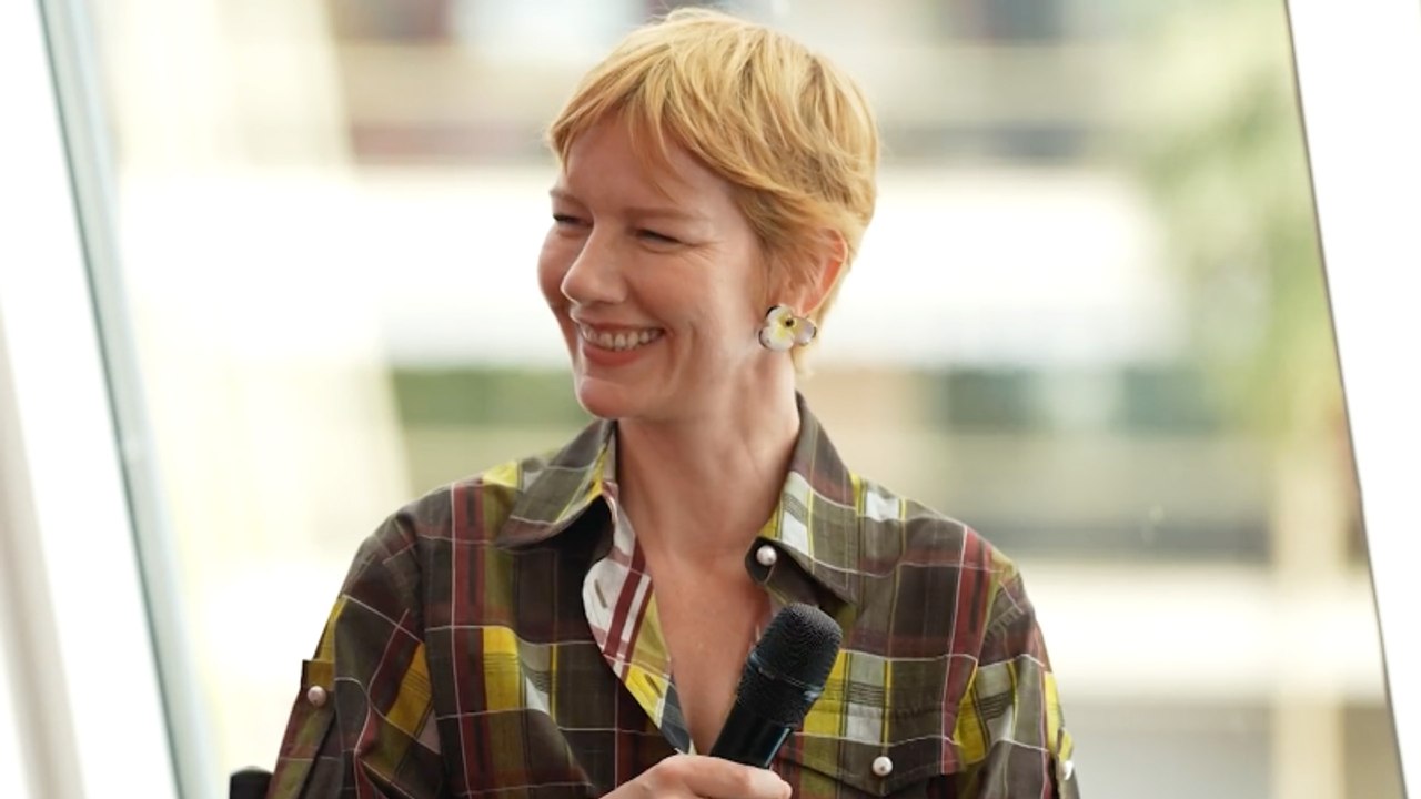 'Awards Chatter' Live Podcast: Sandra Hüller in the Campari Lounge at Cannes 2026 | THR Video