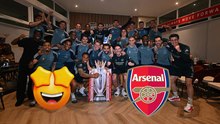 Arsenal vuelve a ser campeón de la Premier League y así se desata la locura entre sus jugadores