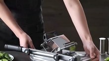 GIANXI Pork Belly Vegetable Slicer Frozen Meat Processor Cutting Machine