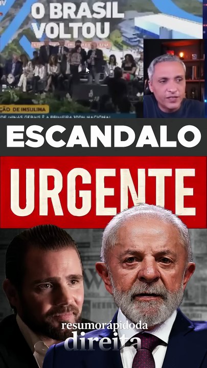 Escândalo urgente - Gustavo Gayer comenta