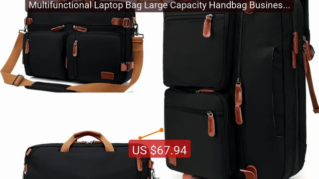 Multifunctional Laptop Bag Large Capacity Handbag Business ... Top Pick 2026 | Unbeatable Price!