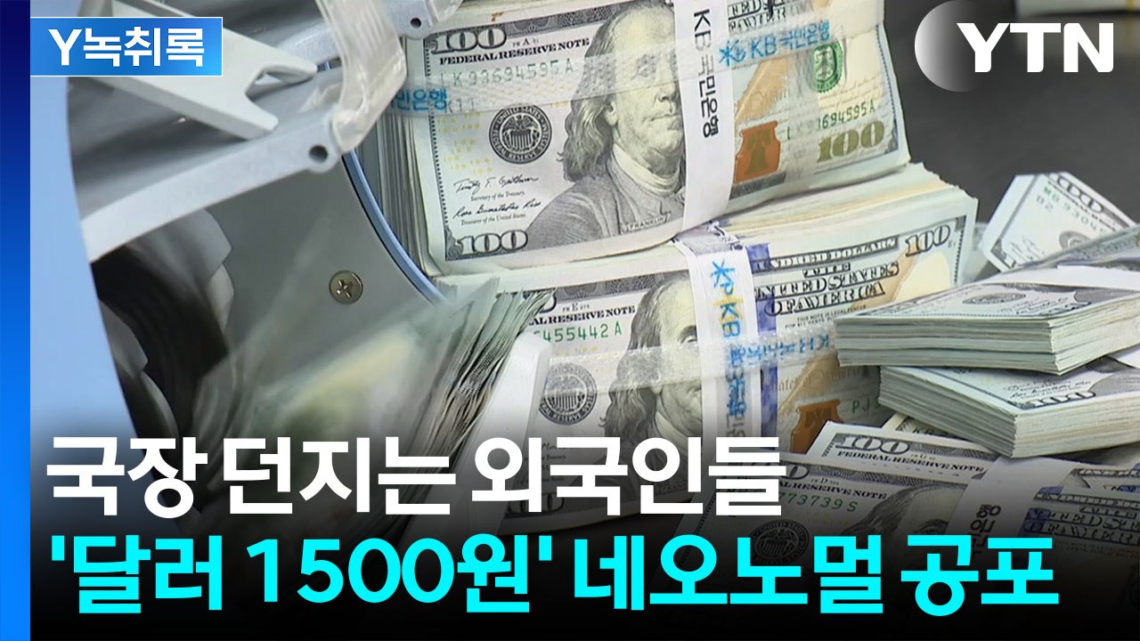 원-달러 환율, 다시 급등..."상당히 무서운 외국인 매도세" [굿모닝경제] / YTN