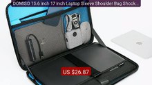 DOMISO 15.6 inch 17 inch Laptop Sleeve Shoulder Bag Shockproof... -- Best Buy 2026 | Great Quality!