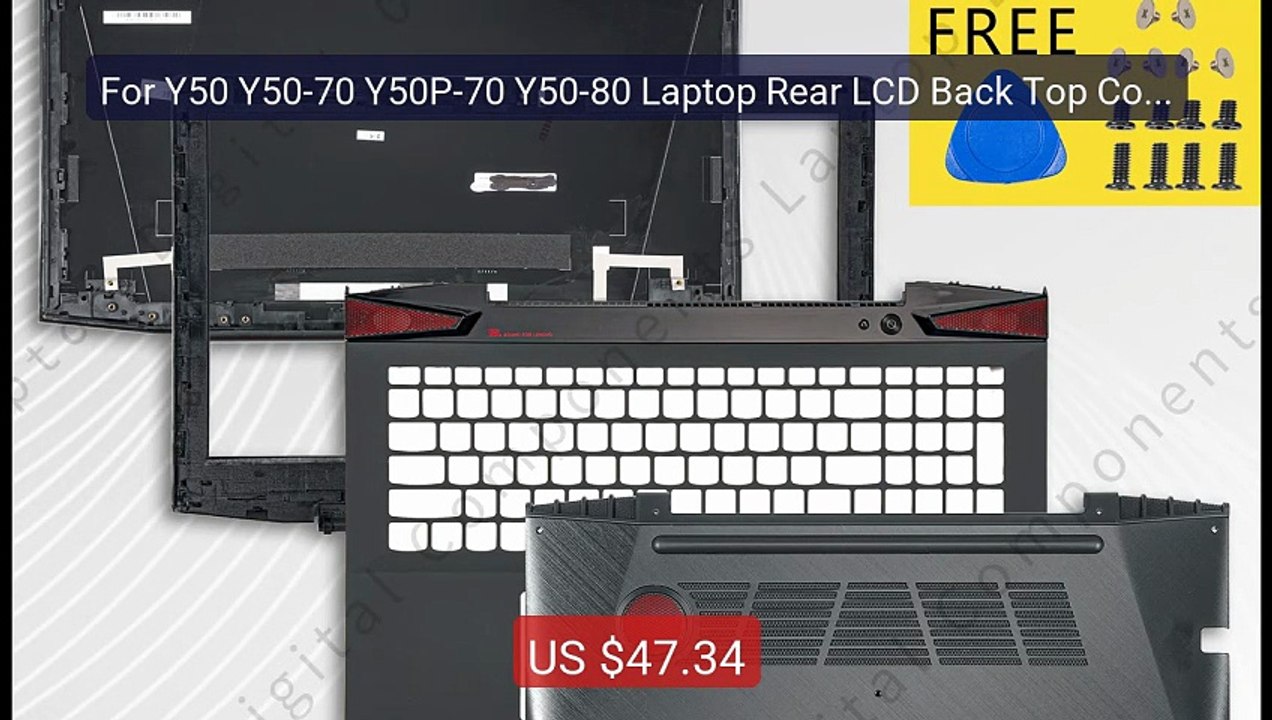 For Y50 Y50-70 Y50P-70 Y50-80 Laptop Rear LCD Back Top Cover ... -- Amazing Value 2026 | Must Have!