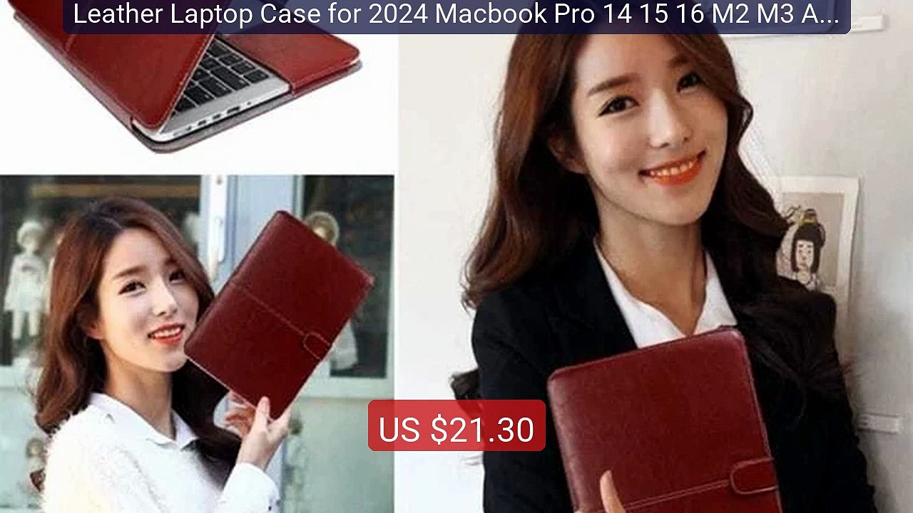 Leather Laptop Case for 2024 Macbook Pro 14 15 16 M2 M3 Air 13.6 1... -- Best Deal 2026 | Shop Now!