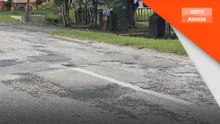 Penduduk Felda Chiku desak jalan utama diturap baharu