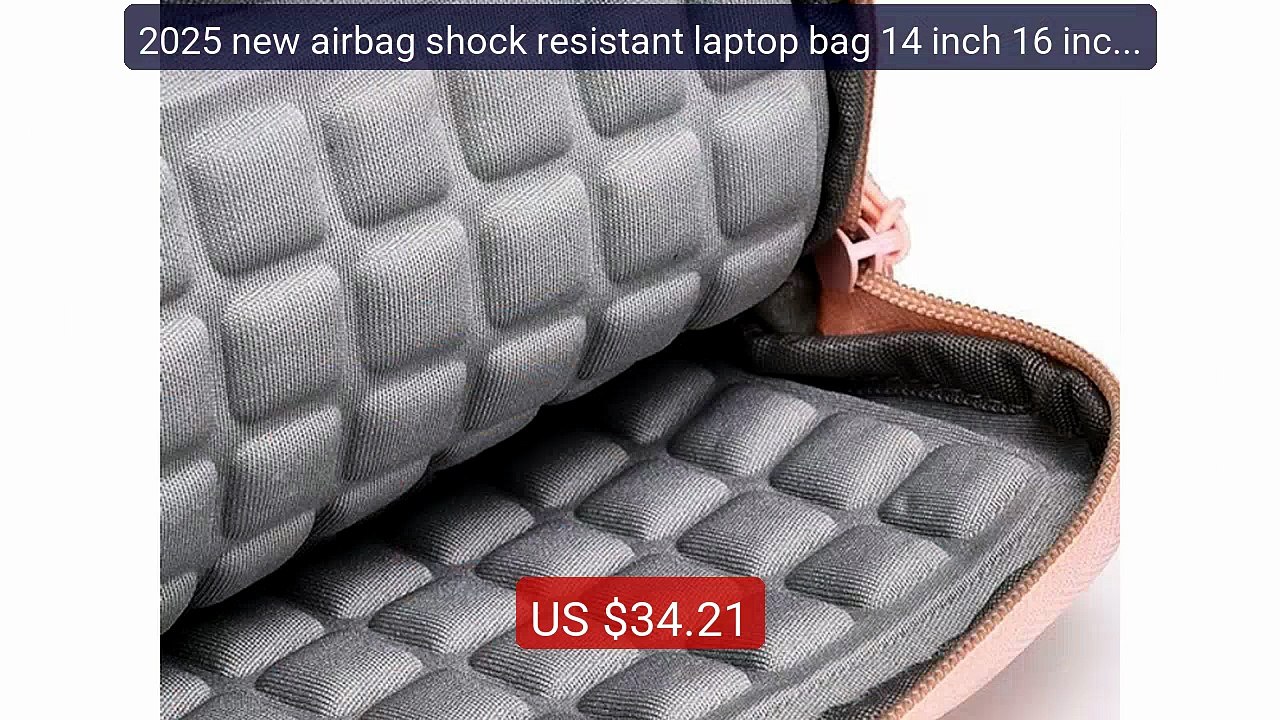 2025 new airbag shock resistant laptop bag 14 inch 16 inch thi... -- Best Buy 2026 | Great Quality!
