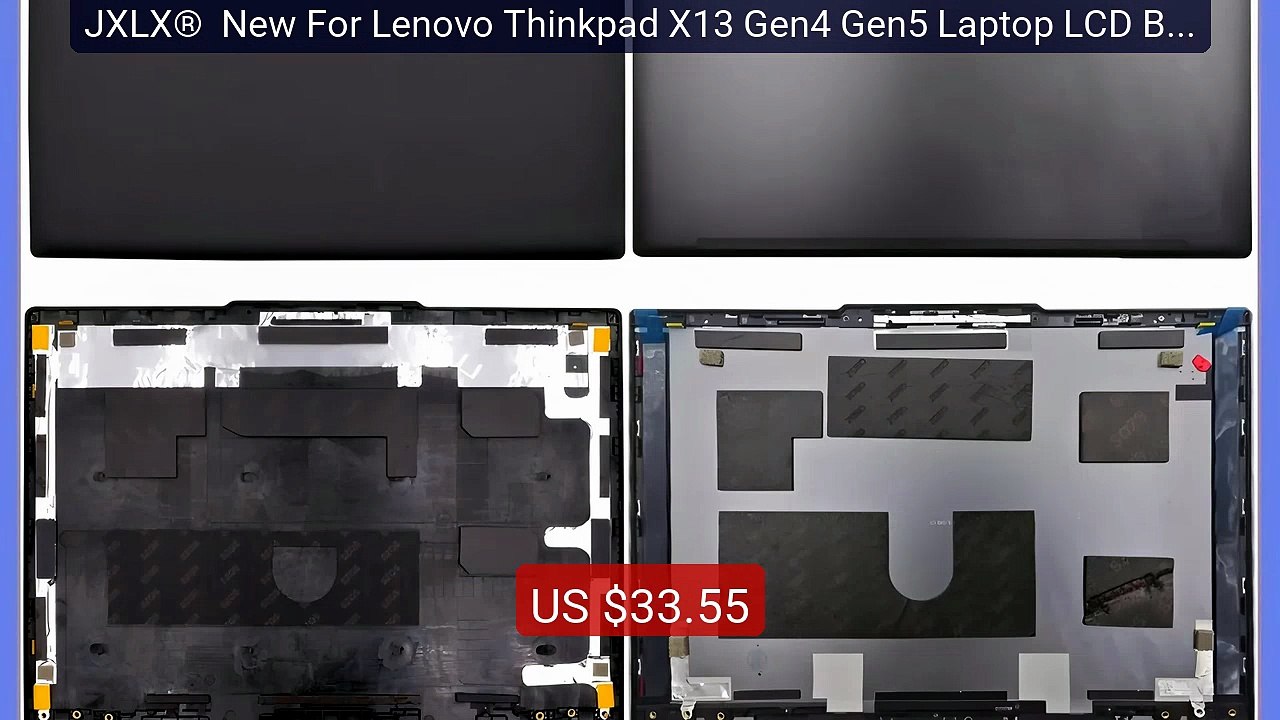 JXLX®  New For Lenovo Thinkpad X13 Gen4 Gen5 Laptop LCD Back ... -- Amazing Value 2026 | Must Have!
