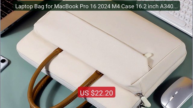 Laptop Bag for MacBook Pro 16 2024 M4 Case 16.2 inch A3403 Sle... Hot Deal 2026 | Limited Offer!