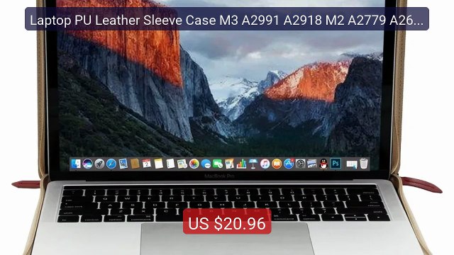 Laptop PU Leather Sleeve Case M3 A2991 A2918 M2 A2779 A2681 M1 A233... Top Rated 2026 | Buy Now!