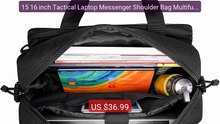 15 16 inch Tactical Laptop Messenger Shoulder Bag Multifunctio... -- Best Buy 2026 | Great Quality!
