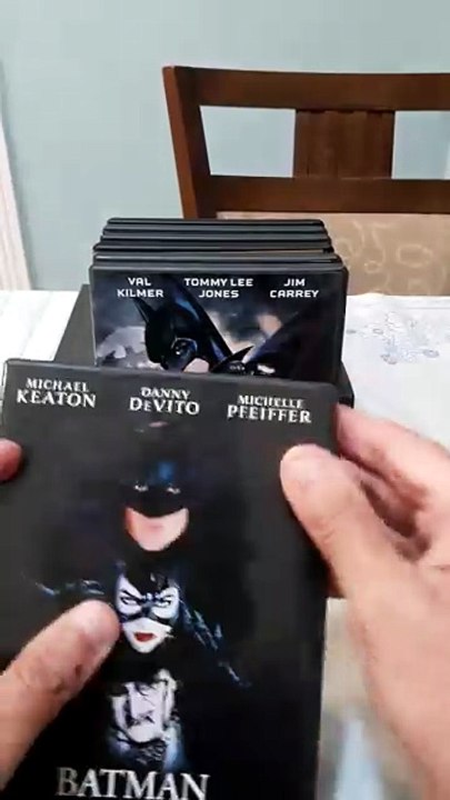 DVDs do Batman à venda