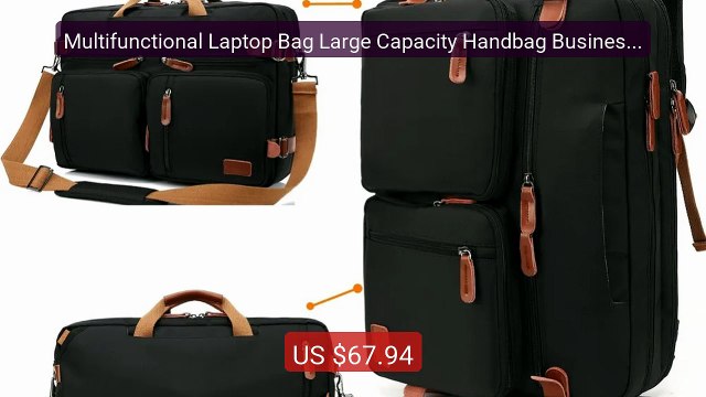Multifunctional Laptop Bag Large Capacity Handbag Business Off... Hot Deal 2026 | Limited Offer!