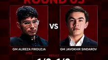 Alireza Firouzja vs Javokhir Sindarov | Round 5 Thriller #grandchesstour #superchessclassic #chessnetx