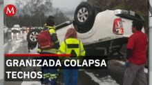 Protección Civil revela el estado de los planteles educativos tras el fuerte granizo