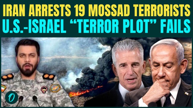 Iran FAILS U.S-Israel Terror Plot, 19 Mossad Agents Arrested Before DEADLY Attacks in Southeast Iran