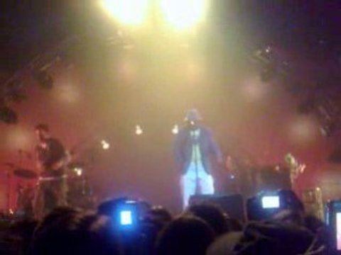 Concert Christophe Maé - Début concert