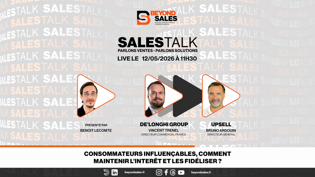 Teaser : Séduire et conserver ses consommateurs - Upsell x De'Longhi - #SalesTalk