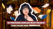 ​Daftar 10 Provinsi dengan Budaya Membaca Terbaik di Indonesia