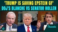 Trump Behind Epstein's Sudden Death? Senator GRILLS DOJ Chief Anc Trump's Ex-Lawyer Blanche