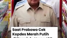 Saat Prabowo Cek Kopdes Merah Putih di Nganjuk, Harga LPG 3 kg Bikin Salah Fokus
