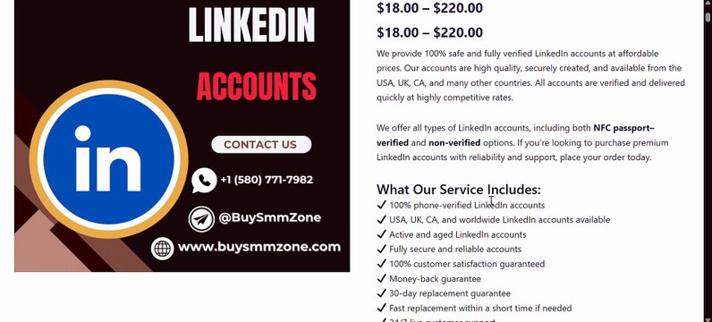 Top 5 Websites to Buy Verified LinkedIn Accounts