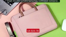 Single shoulder portable laptop bag, conference waterproof ... -- Top Pick 2026 | Unbeatable Price!