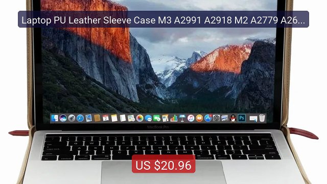 Laptop PU Leather Sleeve Case M3 A2991 A2918 M2 A2779 A2681... Top Pick 2026 | Unbeatable Price!