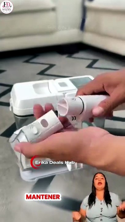 Aspiradora de Agua Portátil para Alfombras y Tapicería | Limpieza Profunda y Fácil
