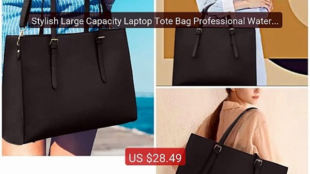 Stylish Large Capacity Laptop Tote Bag Professional Waterproof Larg... Top Rated 2026 | Buy Now!