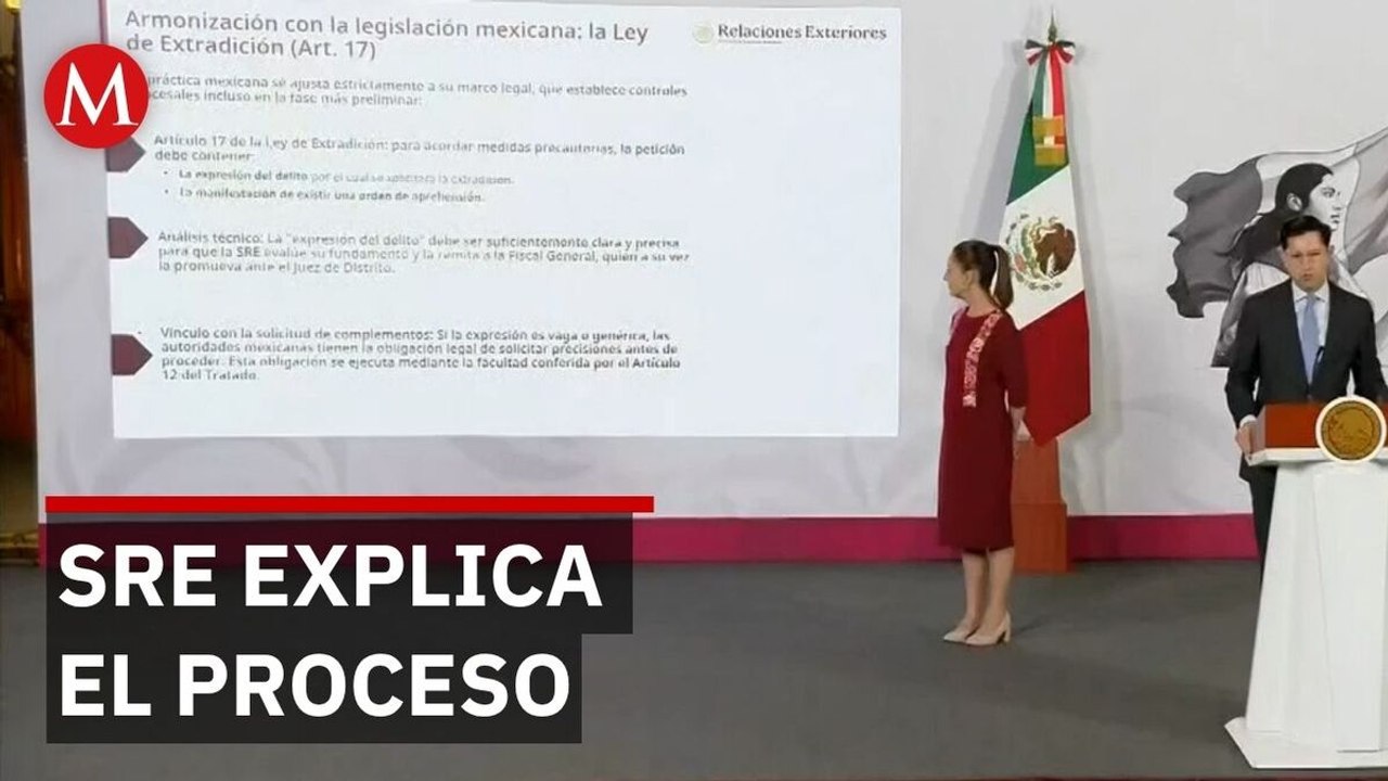 Roberto Velasco asegura que el artículo 12 del tratado de extradición aplica a Rocha Moya