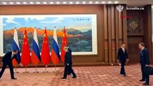 Rusya Devlet Başkanı Putin, Çin’de resmi törenle karşılandı