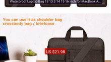 Waterproof Laptop Bag 13 13.3 14 15 16 inch for MacBook Air Pro M1... -- Best Deal 2026 | Shop Now!