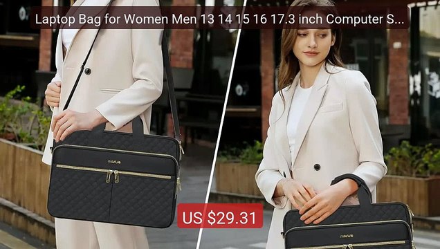 Laptop Bag for Women Men 13 14 15 16 17.3 inch Computer Shoulder Ha... Top Rated 2026 | Buy Now!