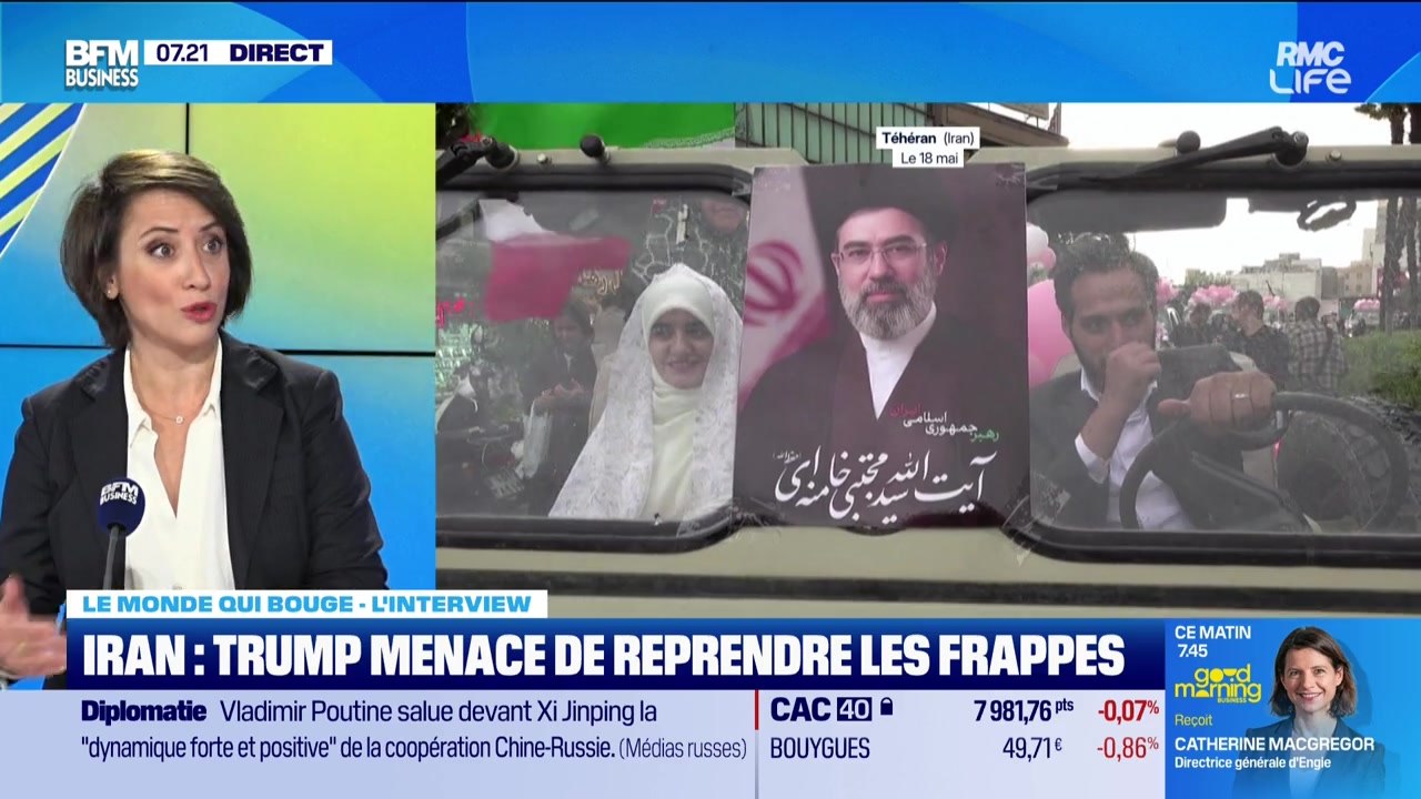 Le monde qui bouge - L'Interview : Iran, Trump menace de reprendre les frappes - 20/05