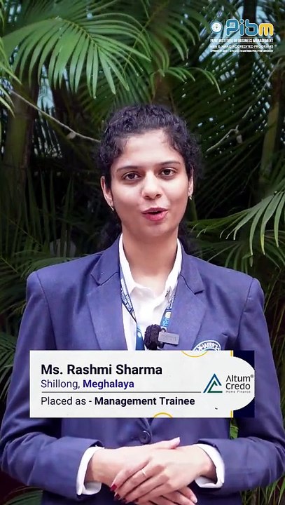 PIBM to Altum Credo   Management Trainee   MBA & PGDM Placements   Batch 2024–26